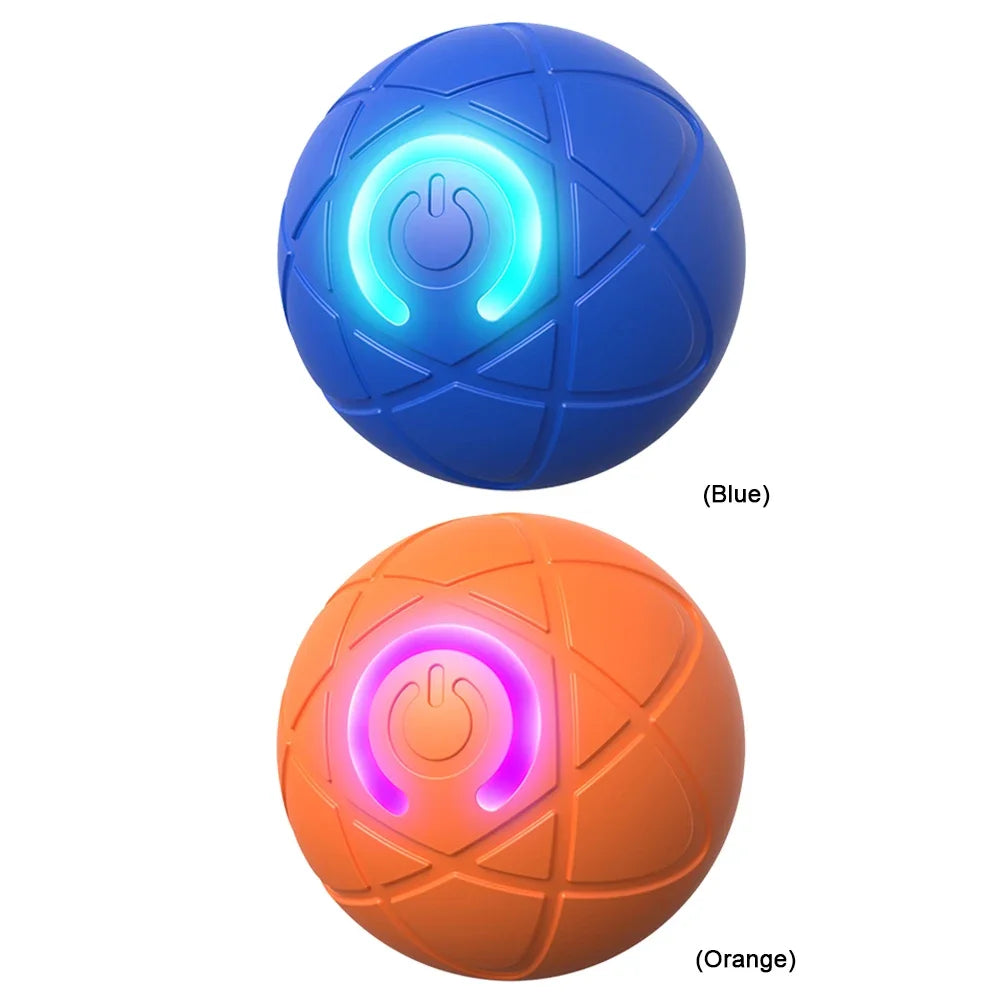 Smart Interactive Dog Ball: Auto Rolling & Moving Electric Toy with LED Lights, Relieve Boredom for Small, Medium, Large Dogs