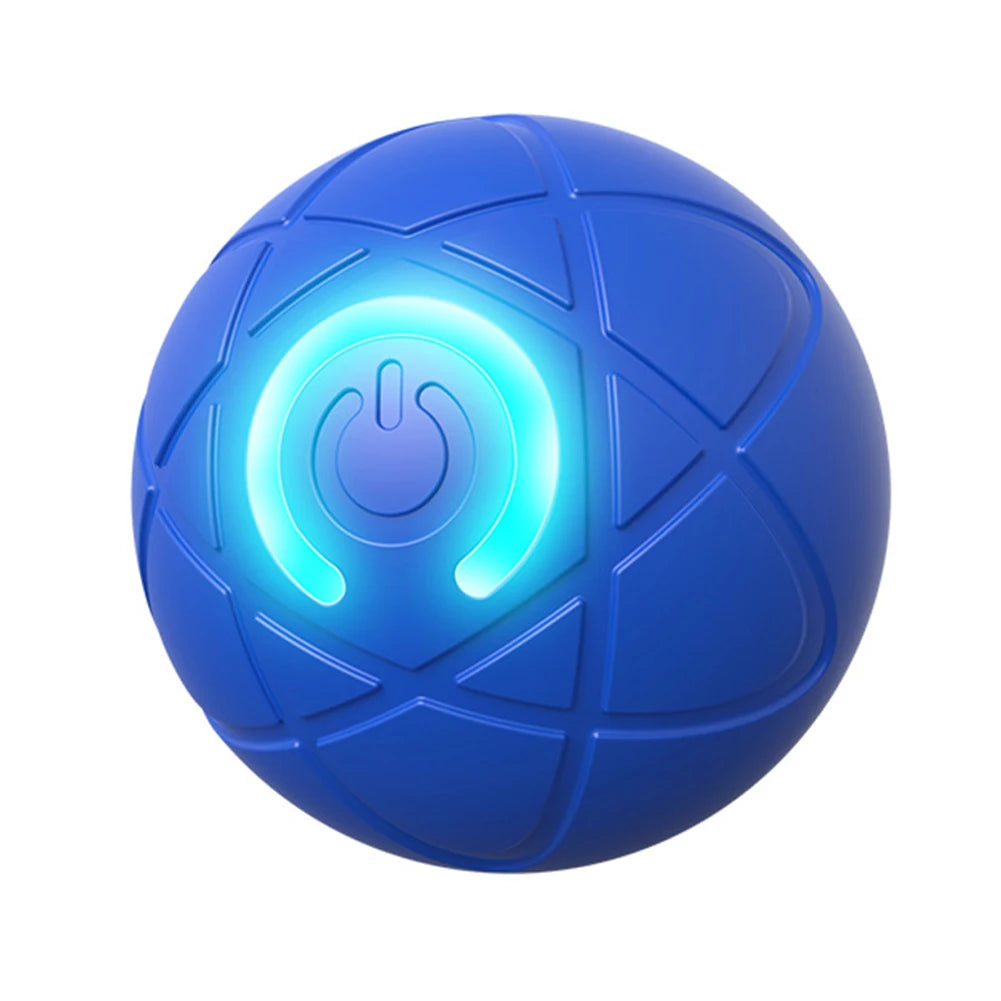 Smart Interactive Dog Ball: Auto Rolling & Moving Electric Toy with LED Lights, Relieve Boredom for Small, Medium, Large Dogs
