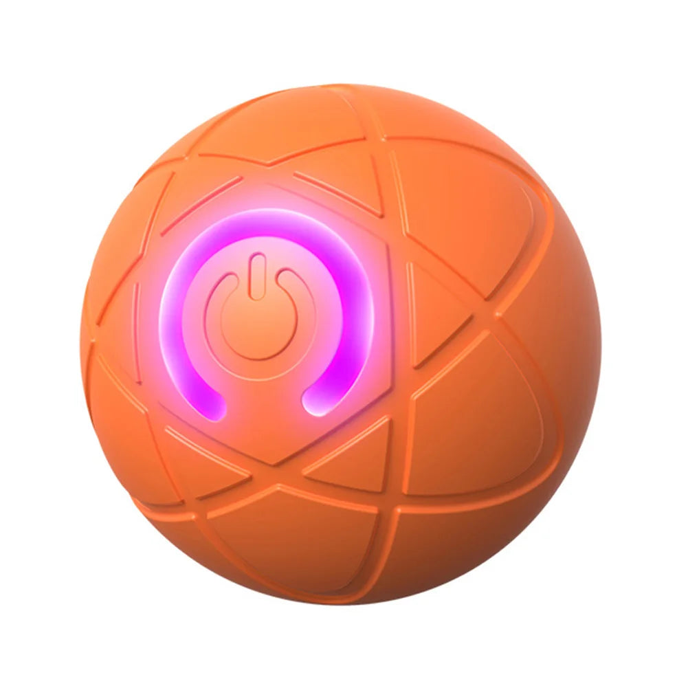 Smart Interactive Dog Ball: Auto Rolling & Moving Electric Toy with LED Lights, Relieve Boredom for Small, Medium, Large Dogs